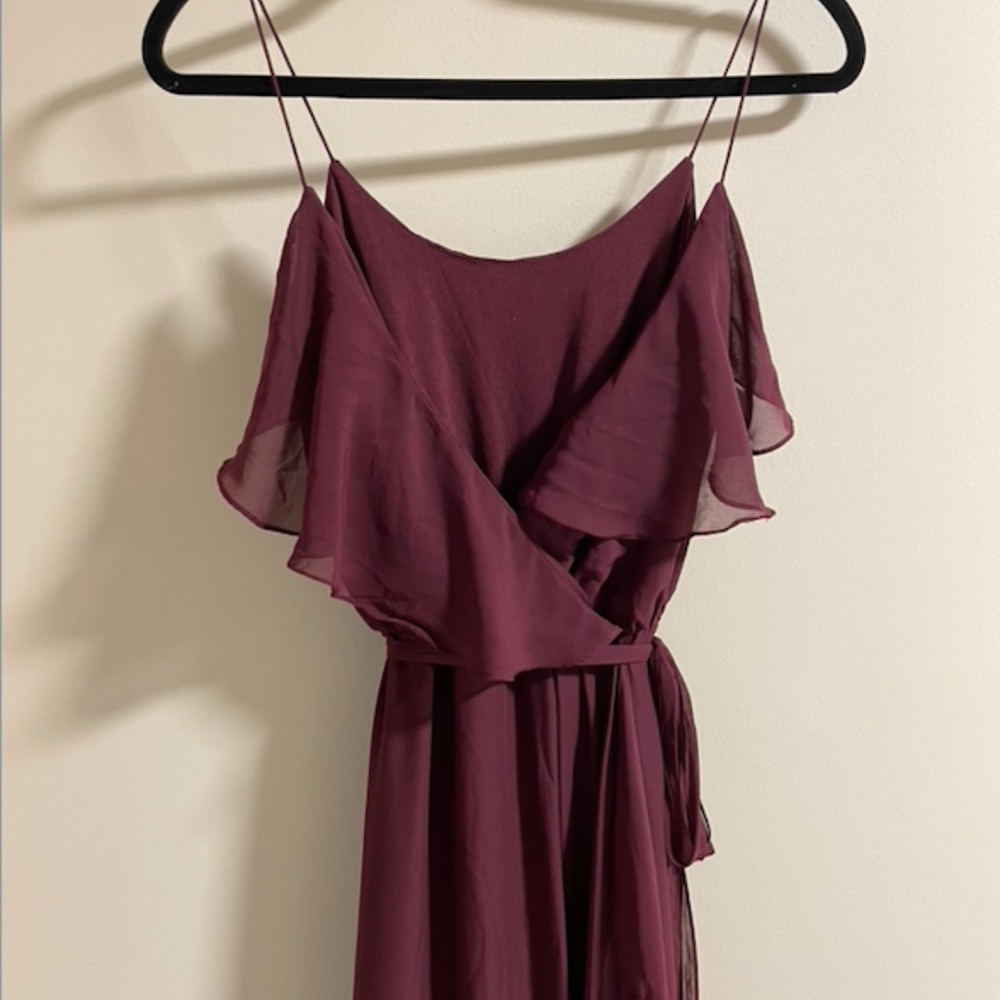 Nouvelle Amsale - Drew Bridesmaid Dress (Ruby)